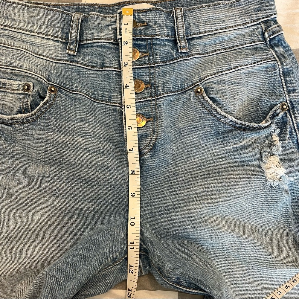 Pistola Felix High Rise Double Yoke Mom Jeans Light Exposed Button Fly Sz 27 - Picture 11 of 14